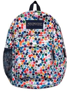 Jansport Backpack in Multicolor Star Splash Print